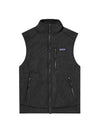 Men's Retro Pile Vest Black - PATAGONIA - BALAAN 1