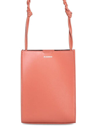 Women's Tangle Small Leather Shoulder Bag Pink - JIL SANDER - BALAAN 2