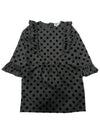 Stella McCartney Kids Dot Frill Dress 566842 SNK21 1077 - STELLA MCCARTNEY - BALAAN 3