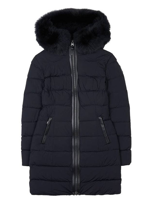 Color fox fur down jacket CALLA BX BLACK - MACKAGE - BALAAN 1