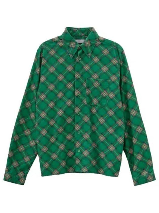 check pattern shirt green - ERL - BALAAN 1