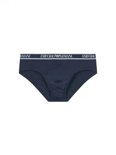 UNDERWEAR Men s Trim Logo Band Cotton Briefs Marine 271144 - EMPORIO ARMANI - BALAAN 1