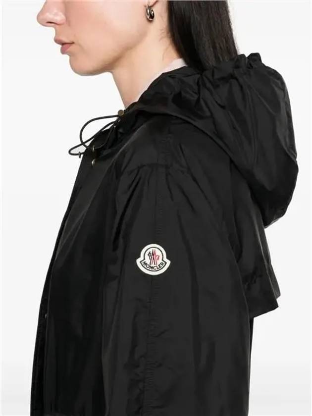 Hiengos Raincoat Black - MONCLER - BALAAN 7