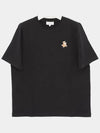 Speedy Fox Patch Comfort Short Sleeve T Shirt Black - MAISON KITSUNE - BALAAN 4