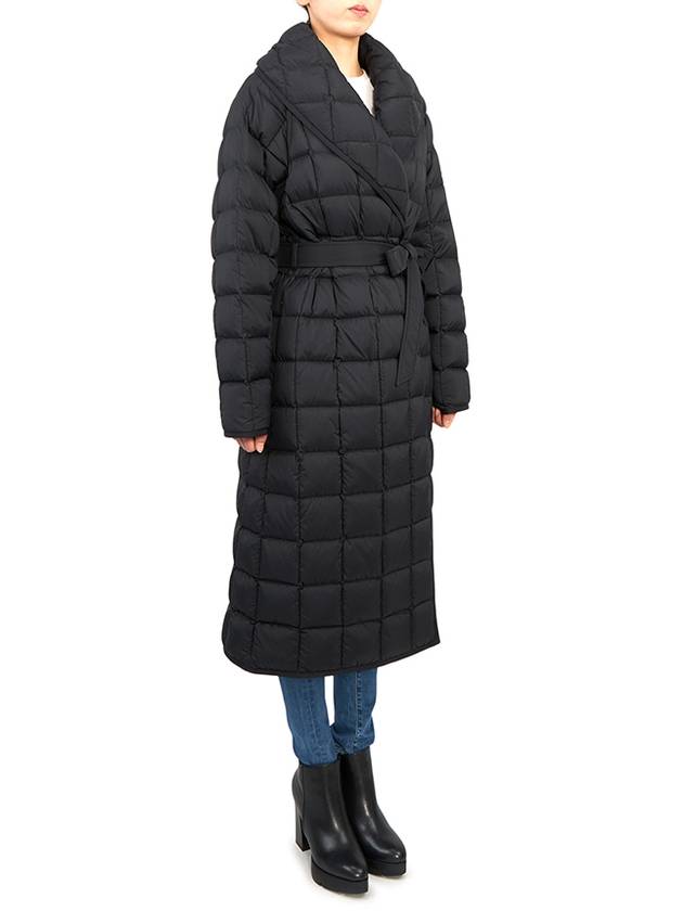 ALLEGRA BLACK Women s Hooded Long Padded Jumper Coat Relaxed Fit - MACKAGE - BALAAN 6