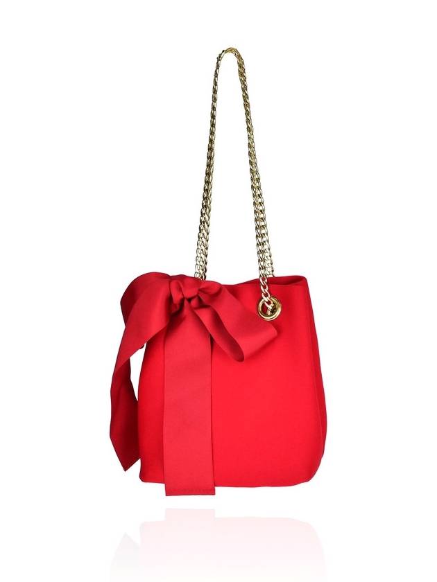 Women's Ribbon Mini Bag Red - SUIN - BALAAN 1