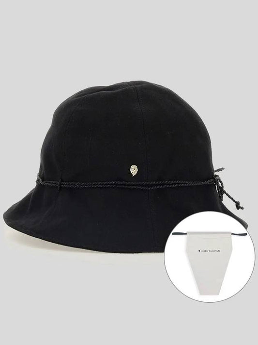 FW Balou Cotton Bucket Hat Black Dust Bag - HELEN KAMINSKI - BALAAN 1