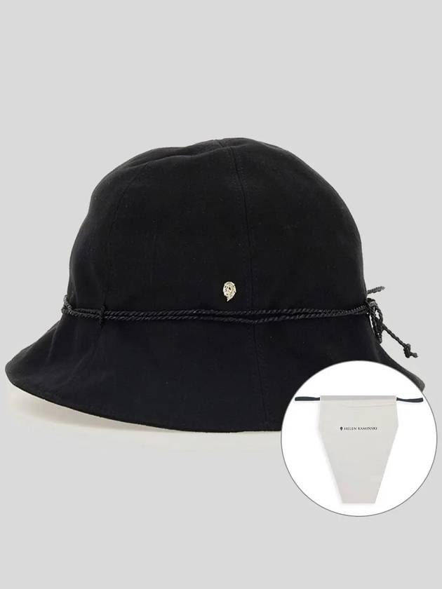 Women's Balou Cotton Bucket Hat Black - HELEN KAMINSKI - BALAAN 3