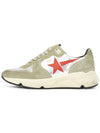 Running Sole Suede Low Top Sneakers Beige - GOLDEN GOOSE - BALAAN 5