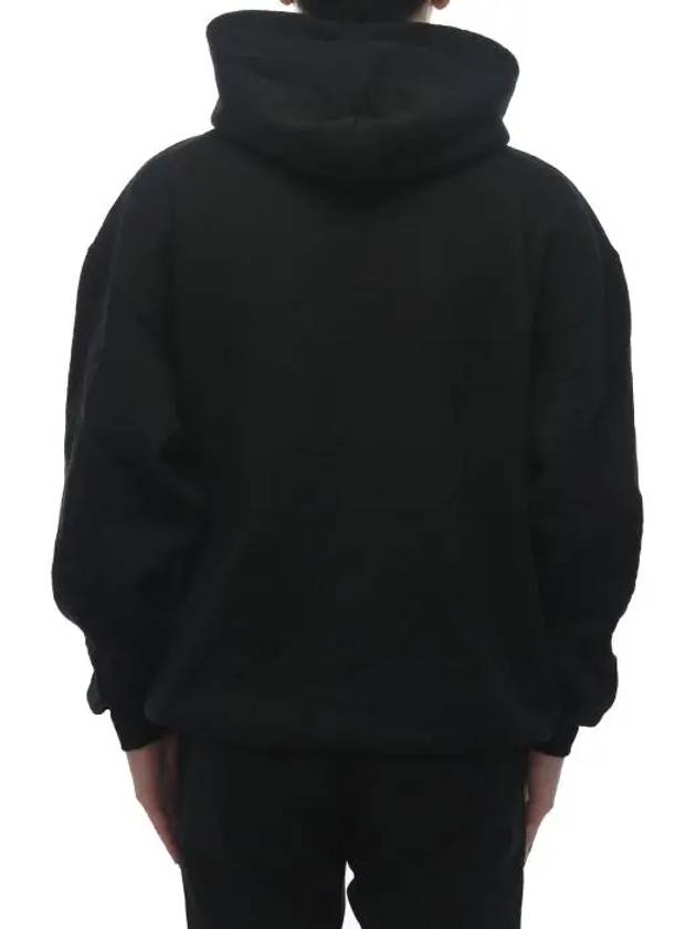 Language Logo Hoodie Black - BALENCIAGA - BALAAN 8