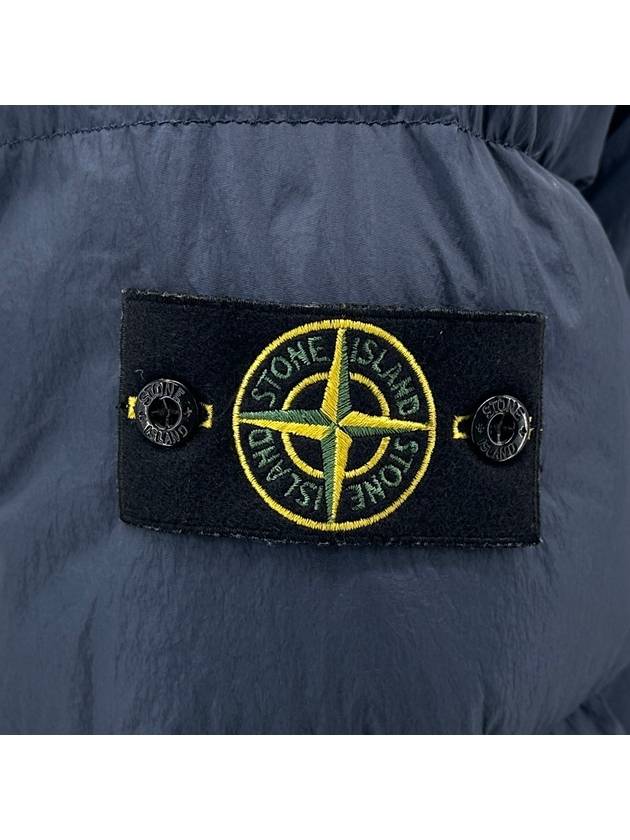 Crinkle Labs Hooded Short Padded Jumper - STONE ISLAND - BALAAN 6