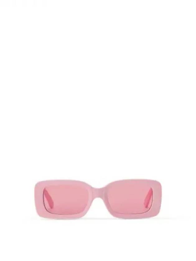 LV Circle Rectangle Sunglasses Pink - LOUIS VUITTON - BALAAN 2