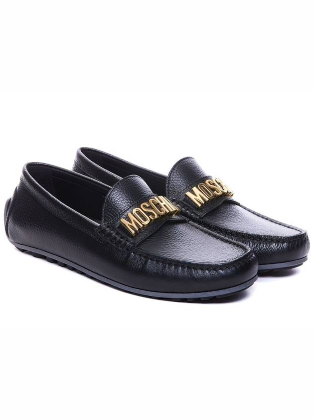 Moschino 'Lettering' Loafers - MOSCHINO - BALAAN 6