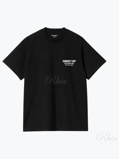 Less Trouble Short Sleeve T-Shirt Black - CARHARTT WIP - BALAAN 2