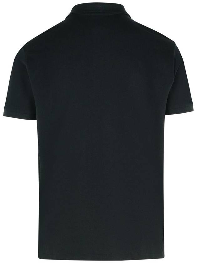 Men's Pony Slim Fit Short Sleeve Polo Shirt Black - POLO RALPH LAUREN - BALAAN 4