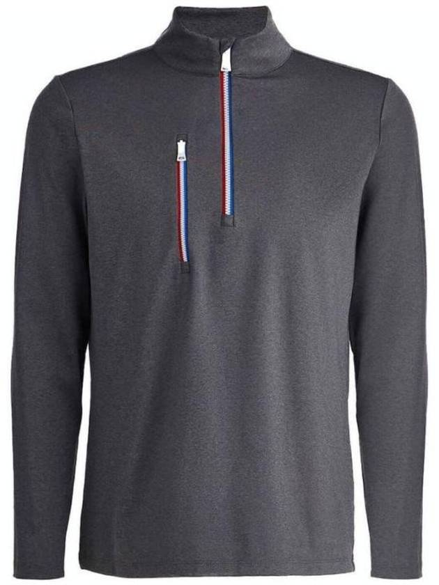 Men's Daytona Tech Interlock Pullover Sweater Charcoal - G/FORE - BALAAN 1