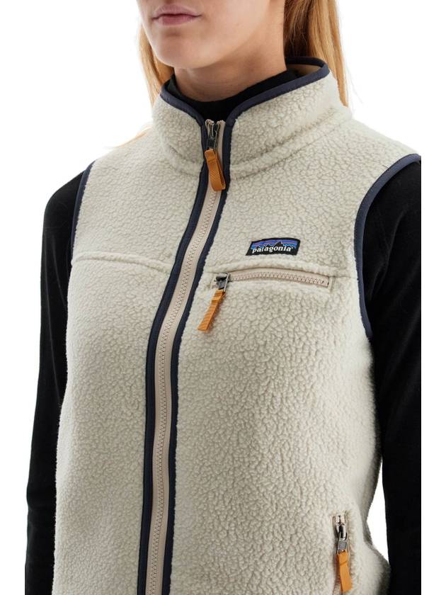 Retro Pile Fleece Vest Pelican - PATAGONIA - BALAAN 5