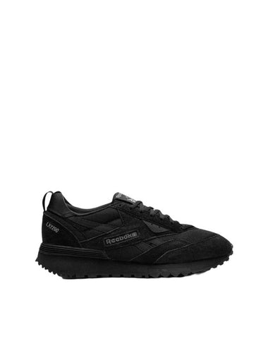 LX2200 Suede Low Top Sneakers Triple Black - REEBOK - BALAAN 1