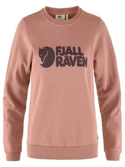 Women's Logo Sweater Dusty Rose Port - FJALL RAVEN - BALAAN 2