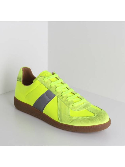 Men's Replica Low Top Sneakers Neon - MAISON MARGIELA - BALAAN.