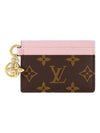 LV Charm Monogram Card Wallet Pink Brown - LOUIS VUITTON - BALAAN 2