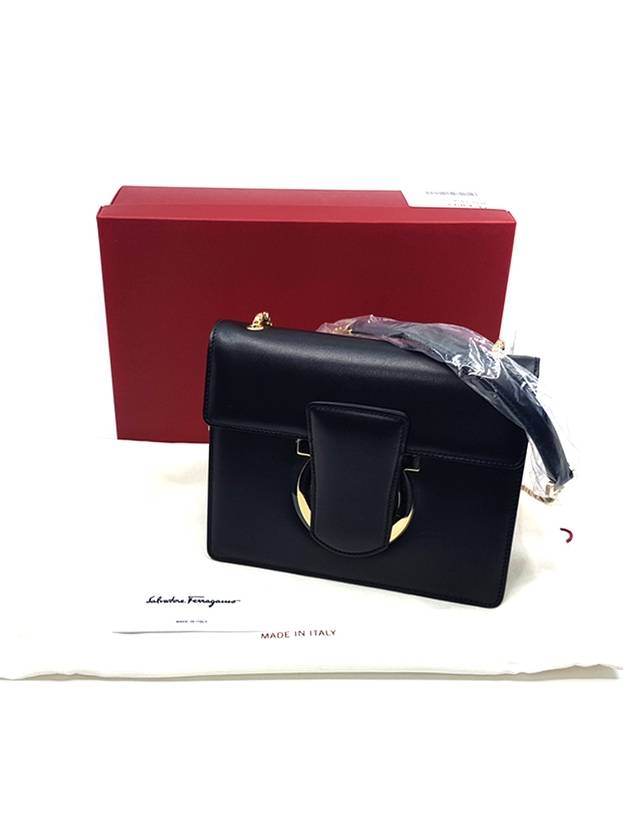 Thalia shoulder bag black 21F893 - SALVATORE FERRAGAMO - BALAAN 10