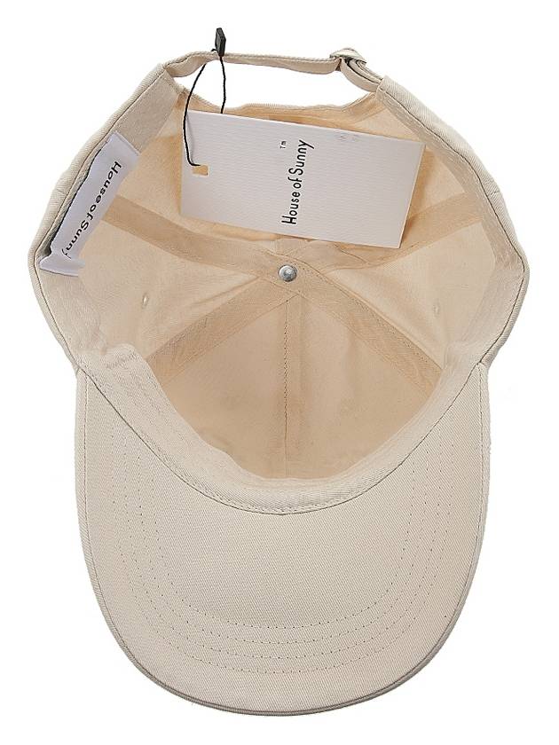 Unisex Courtside Ball Cap Ivory VOL21227 - HOUSE OF SUNNY - BALAAN 6