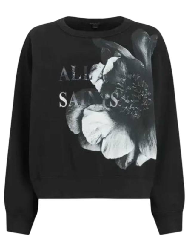 Precilla Pipa Sweatshirt Black - ALLSAINTS - BALAAN 1