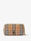 Boucle Lola Vintage Check Small Cross Bag Beige - BURBERRY - BALAAN 2