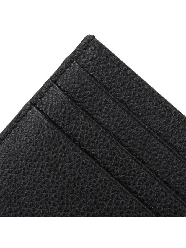 Triangle Logo Card Wallet Black - PRADA - BALAAN 7