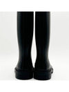 CC Logo Caoutchouc Rain Boots Black - CHANEL - BALAAN 4