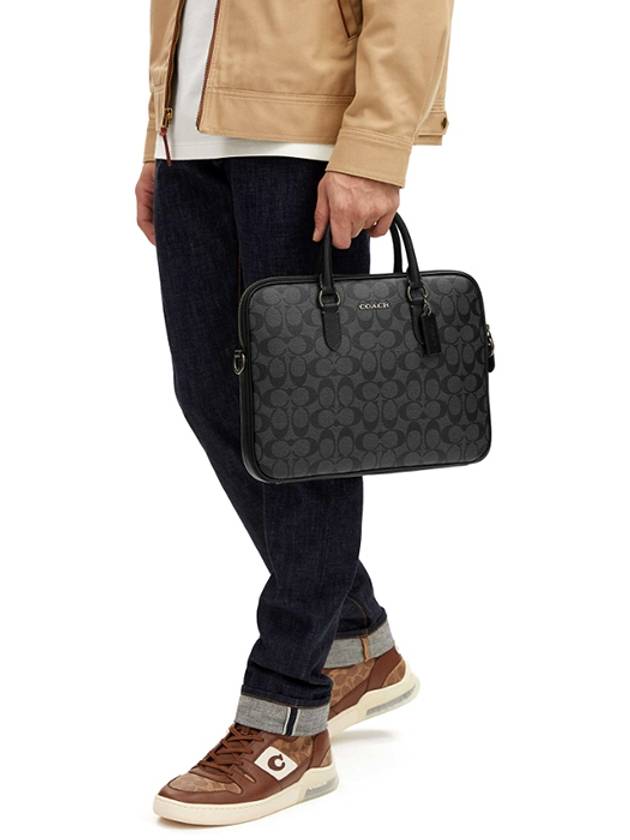 Liam Brief Signature Cross Bag - COACH - BALAAN 4