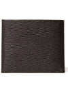 Ferragamo Gancini silver logo bifold wallet black 685956 - SALVATORE FERRAGAMO - BALAAN 3