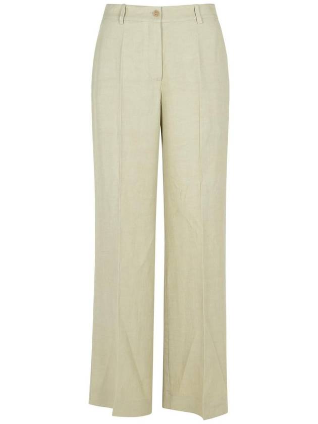 P.A.R.O.S.H. Beige Viscose Blend Trousers - P.A.R.O.S.H. - BALAAN 1