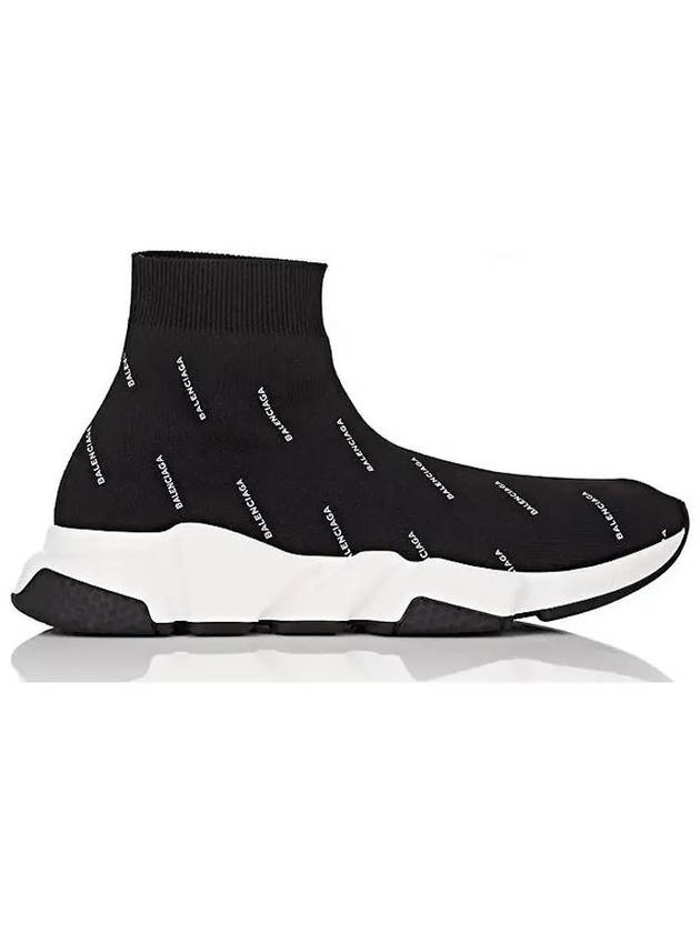 multi-logo speedrunner high-top sneakers - BALENCIAGA - BALAAN 3