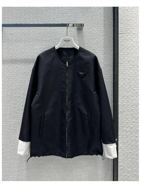 Re-Nylon Blouson Jacket Black - PRADA - BALAAN 2