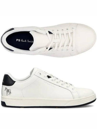 Albany Zebra Leather Low-Top Sneakers - PAUL SMITH - BALAAN 2