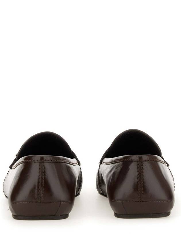 Gancini Ornament Loafer Brown - SALVATORE FERRAGAMO - BALAAN 5