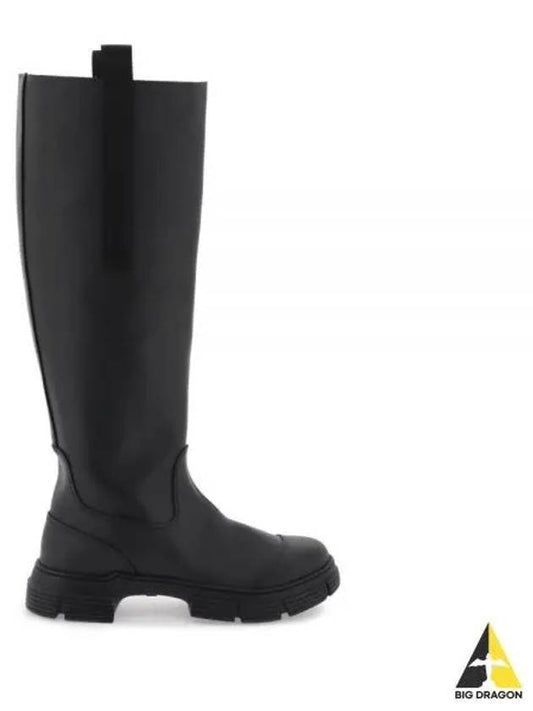 Country Rubber Rain Boots Black - GANNI - BALAAN 2