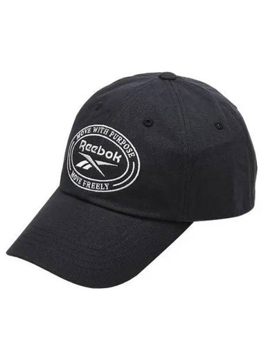 Archive Graphic Ball Cap Charcoal - REEBOK - BALAAN 1