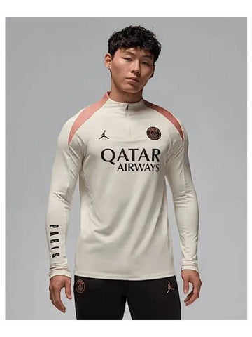 Paris Saint Germain Strike Third Men s Jordan Dry Fit Soccer Drill Top Pale Ivory Rust Pink Black FQ2625 111 716154 - NIKE - BALAAN 1