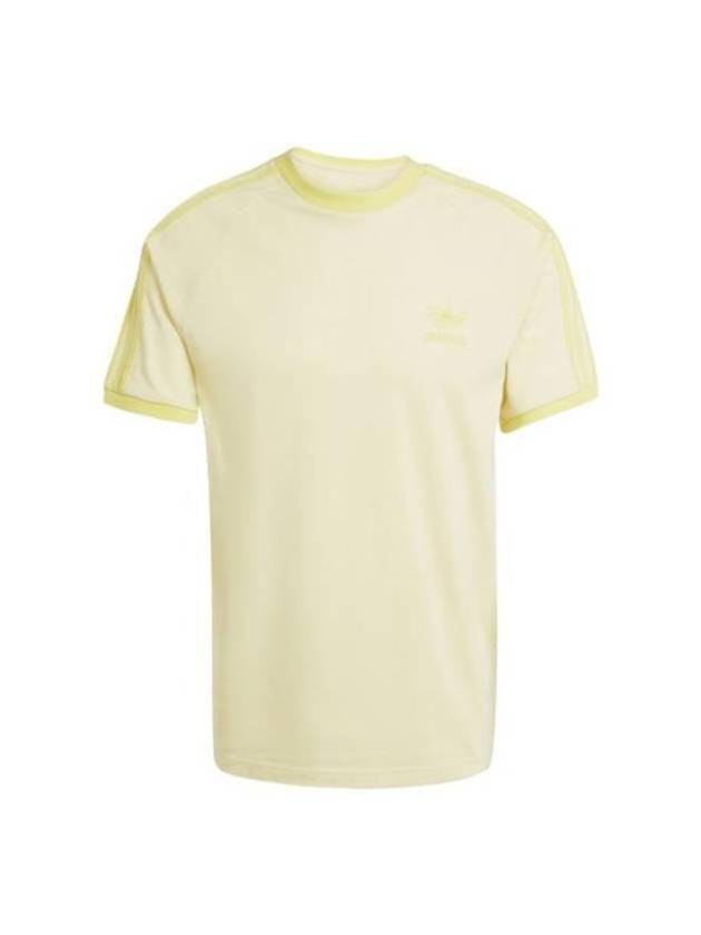 Adicolor Classic 3S Short Sleeve T-Shirt Yellow - ADIDAS - BALAAN 2