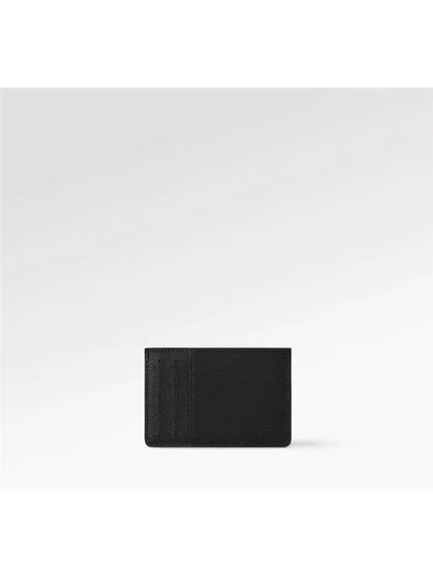 Neo Porte Cartes Leather Card Wallet Black - LOUIS VUITTON - BALAAN 5