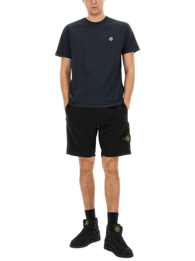 Stone Island T-Shirt With Logo - STONE ISLAND - BALAAN 2