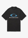 Logo Print Cotton Short Sleeve T-Shirt Black - BALENCIAGA - BALAAN 2