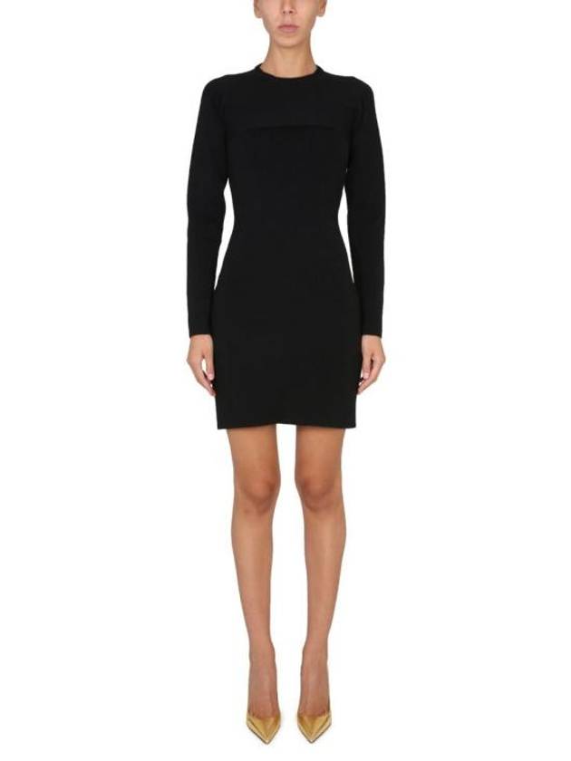 midi dress ACK311 YAX421LB999 BLACK - TOM FORD - BALAAN 1