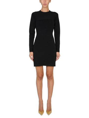 midi dress ACK311 YAX421LB999 BLACK - TOM FORD - BALAAN 1