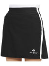 Women's Golf Moment Pleated Skirt Black - HORN GARMENT - BALAAN 9