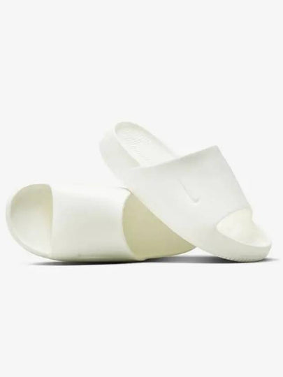 Men's Calm Slide Slippers White - NIKE - BALAAN 2