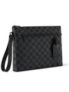 Takeoff Damier Pouch Bag Grey - LOUIS VUITTON - BALAAN 4